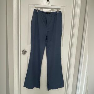 Navy Women's Flare Dress Pants